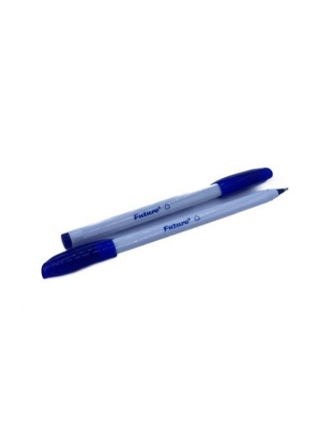Future Ballpoint Pen, 1.0mm - Blue Ink, Pack of 10 - Image 2